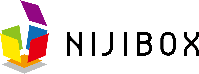 ニジボックスのロゴ